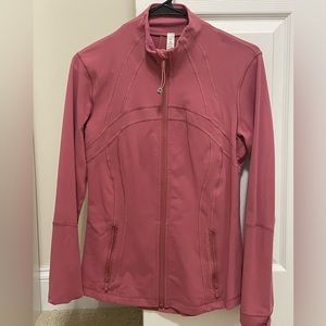Size 8 Pink Lululemon Define Jacket